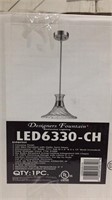 Hanging lamp, not tested, as is