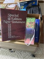 We twstament on cassette & spiritual books