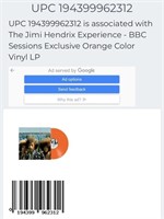 JIMI HENDRIX VINYL (NEW)