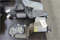 .55 KW 208/360 V. 3 Phase Motors W/ N-2 Gear Box