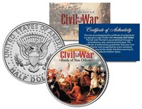 American Civil War Battle of New Orleans US Coin