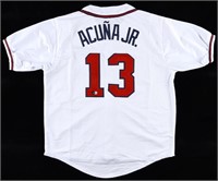 Autographed Ronald Acuna Jr Jersey