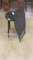 Small folding table and stool