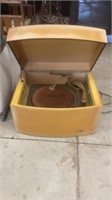 Vintage record player, untested