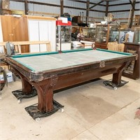 "Ster-ling" Pool Billiard Wood Table