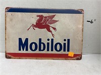 Metal Sign - Mobiloil