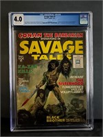 Savage Tales 1 CGC 4.0 1st app Man-Thing