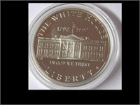 1992 WHITE HOUSE SILVER DOLLAR