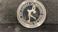 1984 Silver Ballerina 100 Dinara Proof Sarajevo