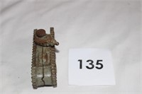 WWI TOY METAL TANK