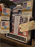 3 1990 PGA golf trading card sets NE Patriots item