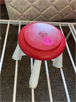 Plastic 4 Legged Stool