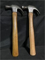 Pair Of Marked Blue Grass Belknap Hammers 13"