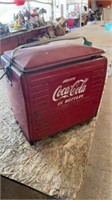 Coke cooler/bottom is rusted out