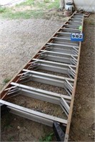 Fiberglass Step Ladder, 12'