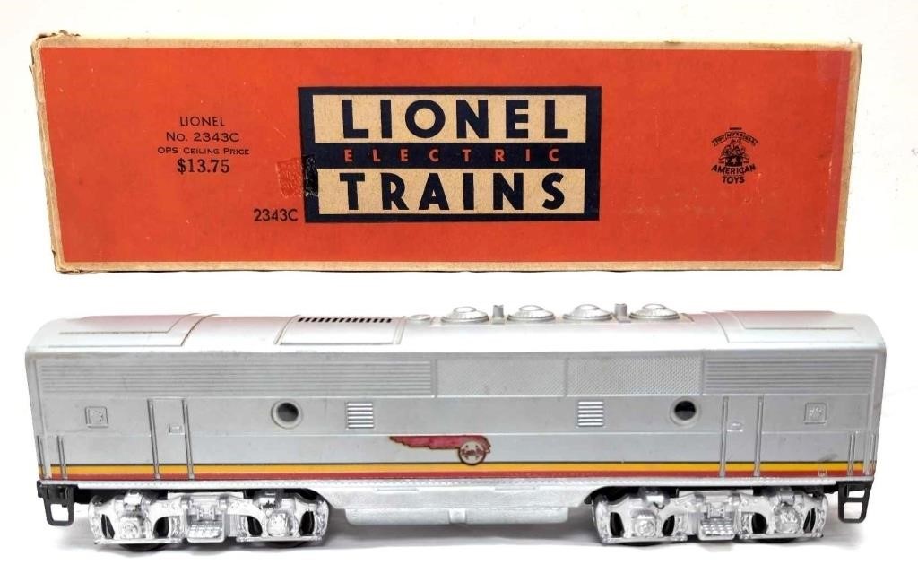 May 25th Toy train auction