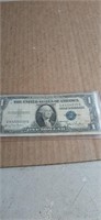 1935D  Blue Seal Silver Certificate in protective