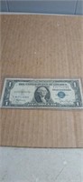 1935C  Blue Seal Silver Certificate in protective