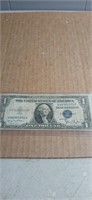 1935D  Blue Seal Silver Certificate in protective