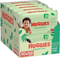 Huggies Natural Care Baby Wipes 10 pack