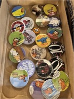 BUTTON/PIN LOT / SOME ARE REPRO'S