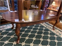 Queen Anne Style Laminated Coffee Table
