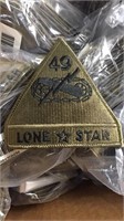 16x12x12" box of 49th armoured division patches