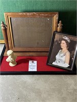 The Queen, JFK bust & Cool Picture Frame