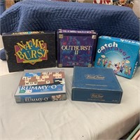 Assorted Games- Name Burst, Outburst II, Catch