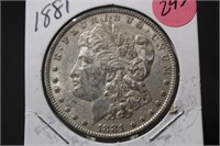 1881 Morgan Silver Dollar