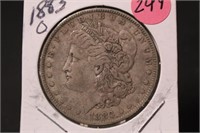 1883-O Morgan Silver Dollar