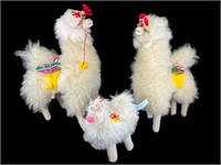 3-Alpaca Plush Dolls