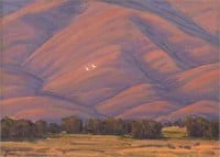 Dale Livezey Montana Landscape Oil on Canvas Paint
