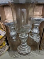 DECORATIVE CANDLE STANDS 16IN