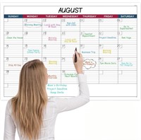 Dry Erase Calendar for Wall - Month Wall Calendar