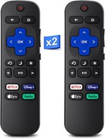 Pack of 2 Replacement for Roku-TV-Remote