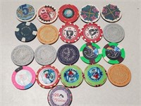 21 California Casino Chips