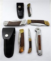 (6) LOCKBACK PAKISTAN KNIFE LOT