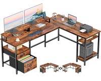 Furologee 66" L Shaped Computer Desk