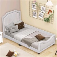 Dolonm Twin Size Wood Bed Frame