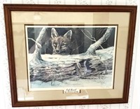 Signed LE Lithograph, Thomas O'Grady "Out Foxed"