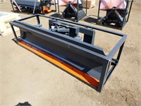 86" Skid Steer Angle Dozer Blade