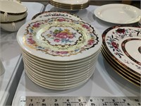 Godinger 1855 Email de Limoges plates