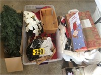 (3) Boxes Christmas décor NO SHIPPING