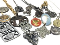 Large Group of Mixed Vintage Religious Jewelry