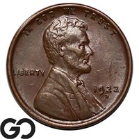 1922-D Lincoln Wheat Cent, Choice AU++ Better Date