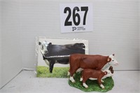 Home Interior Cow & Cow Card