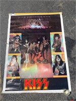 Large Rare KISS Poster 58x42in.