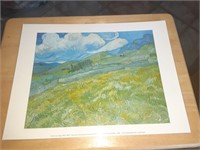 16” x 12” Van Gogh Mountain Landscape
