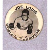 1950's Joe Louis World Champion Boxing Pin